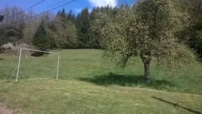 Paysage naturel près de le chalet