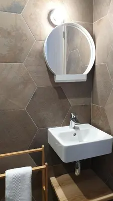 Salle de bains dans l'établissement Studio cosy black - Cosy & Cocon