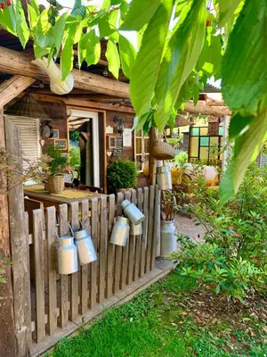 Jardin de l'établissement Cab’âne