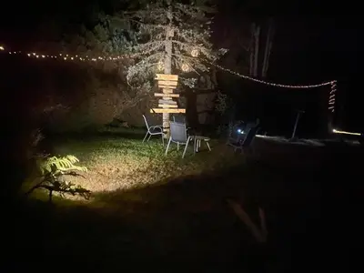 Jardin de l'établissement LE VERTBRUCHE - Gîte avec superbe vue pour 15 pers