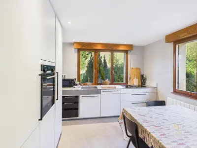 Cuisine ou kitchenette dans l'établissement ⁂⁂ GITE LE PRES AU CERF [CLEDICIHOME] 2 steps from the LISPACH resort // PRIVATE toboggan run! SNOWSHOE DEPARTURE ⁂⁂