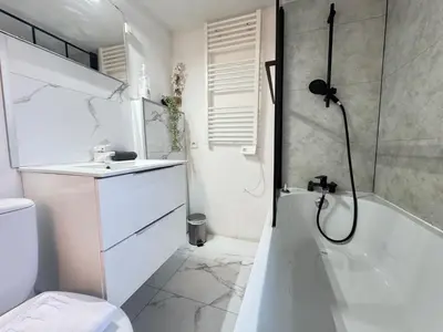 Salle de bains dans l'établissement L'Escale Bohème - Centre historique de Sélestat