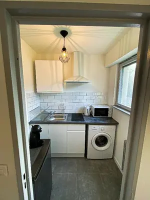 Cuisine ou kitchenette dans l'établissement Studio bohème - Centre - Proche gare