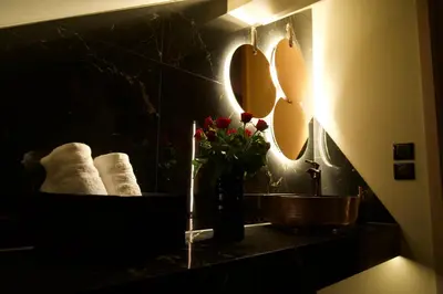 Plan de l'établissement Magnifique Villa le89golden jacuzzi et sauna privatif