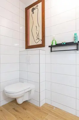 Salle de bains dans l'établissement Magnifique 2 pièces, tout équipé, terrasse privée