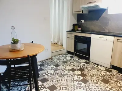 Cuisine ou kitchenette dans l'établissement Aux Plaisirs d'Alsace Centre Historique
