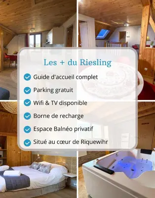 Plan de l'établissement RIESLING - Vue imprenable sur le vignoble - rénové récemment - parking gratuit