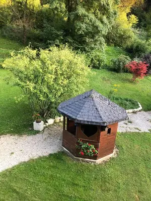 Jardin de l'établissement Domaine de Rosière