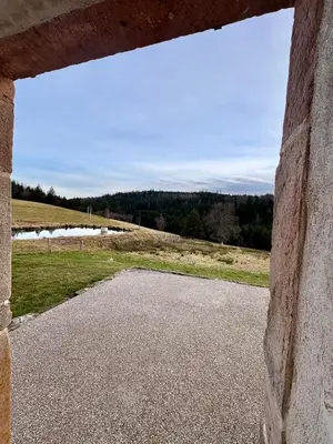Paysage naturel près de la maison de vacances