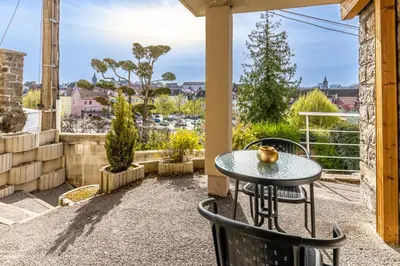 Balcon ou terrasse dans l'établissement Le 31-GregIMMO-Appart'Hôtel