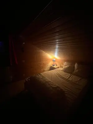 Un ou plusieurs lits dans un hébergement de l'établissement Chalet des 2 lacs
