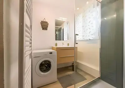 Salle de bains dans l'établissement L'industr'ILL au cœur De l'Alsace
