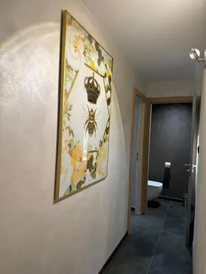 Salle de bains dans l'établissement La reine appartement pour deux personnes avec magnifique vue et jacuzzi