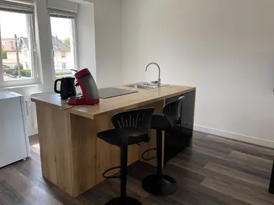 Cuisine ou kitchenette dans l'établissement Le 33 L’Idéal