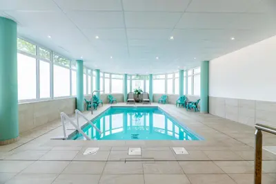 Piscine de l'établissement Lagrange Apart Hôtel Mulhouse Saint Sauveur ou située à proximité