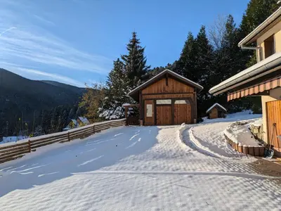 Vue générale sur la montagne ou vue sur la montagne depuis le B&B/chambre d'hôtes
