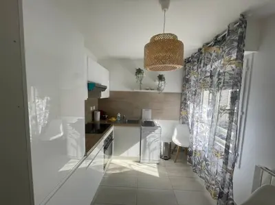Cuisine ou kitchenette dans l'établissement Esprit PALMA