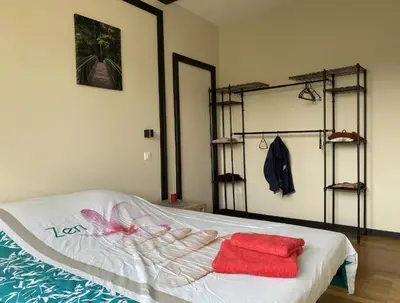 Un ou plusieurs lits dans un hébergement de l'établissement AILE DU CHATEAU 6 personnes