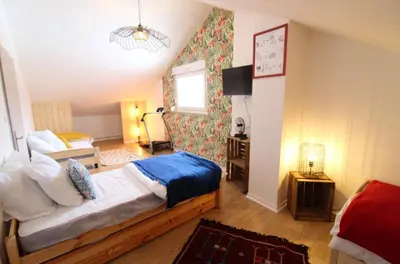 Plan de l'établissement Maison de caractère à Gérardmer avec sauna et spa