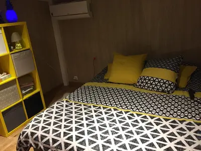 Un ou plusieurs lits dans un hébergement de l'établissement Loft 