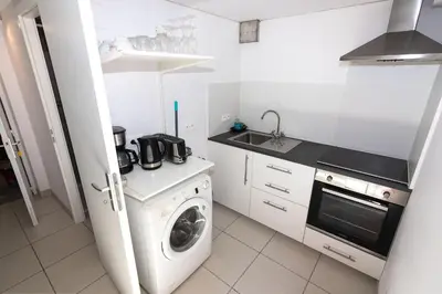Cuisine ou kitchenette dans l'établissement LE STUDIO SELESTADIEN