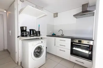 Cuisine ou kitchenette dans l'établissement LE STUDIO SELESTADIEN