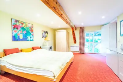 Un ou plusieurs lits dans un hébergement de l'établissement Surfinia - piscine partagée - proche Europa Park