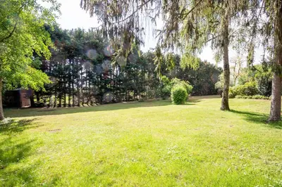 Jardin de l'établissement Hortensia - Piscine partagée