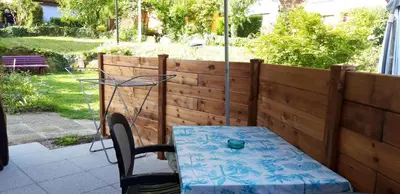 Jardin de l'établissement Gite Pinot Gris et gite Pinot Blanc