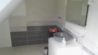 Salle de bains dans l'établissement Vie et Passion