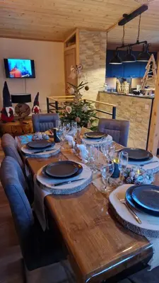 Nourriture dans le chalet ou à proximité