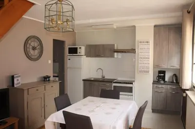 Cuisine ou kitchenette dans l'établissement O' Bulles du Rosenbourg