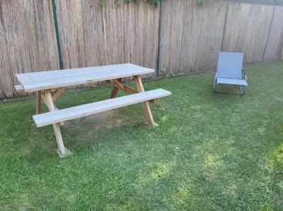 Jardin de l'établissement L'arche