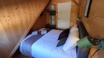 Un ou plusieurs lits dans un hébergement de l'établissement Valley Lodge