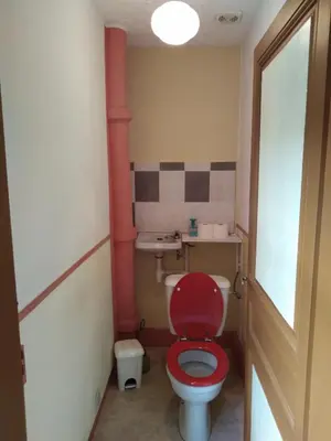 Salle de bains dans l'établissement Appart du 119
