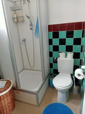 Salle de bains dans l'établissement Room Algo