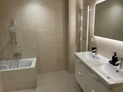 Salle de bains dans l'établissement App 2 Mulhouse centre , 6 personnes