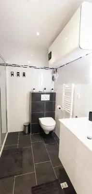 Salle de bains dans l'établissement App12, Mulhouse centre 4 Personnes