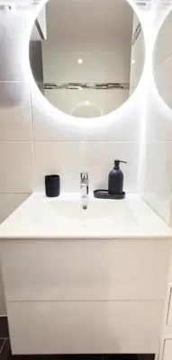 Salle de bains dans l'établissement App12, Mulhouse centre 4 Personnes