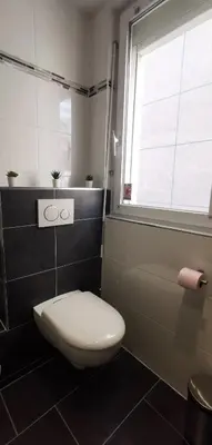 Salle de bains dans l'établissement App 13 Mulhouse centre , 4 personnes