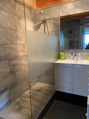 Salle de bains dans l'établissement Le Valtin Gite au calme