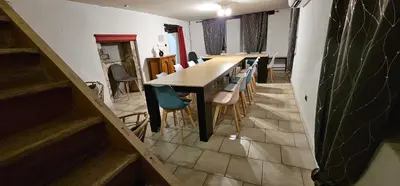 Plan de l'établissement Le Phoenix - gîte 15 personnes parc naturel Vosges Saônoises