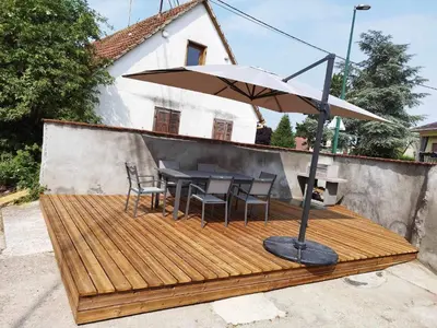 Terrasse ou espace extérieur de l'établissement Maison Alsacienne
