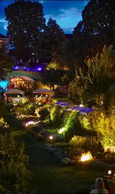 Jardin de l'établissement A l'Ombre des tilleuls