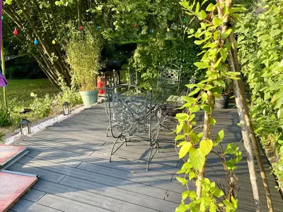 Jardin de l'établissement A l'Ombre des tilleuls