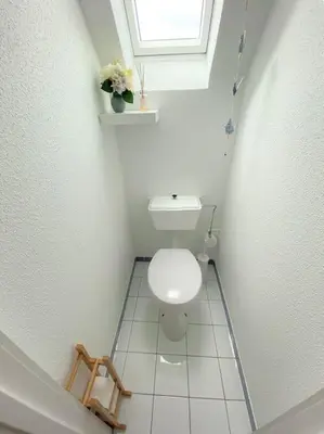 Salle de bains dans l'établissement Logement de charme au coeur de la nature