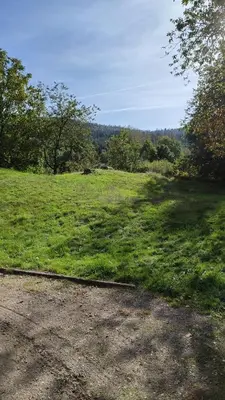 Paysage naturel près de le chalet