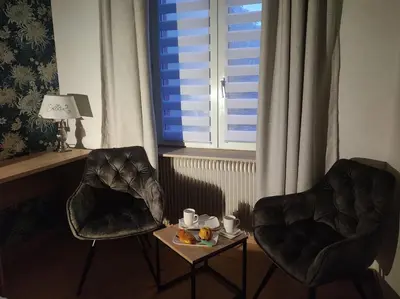 Coin salon dans l'établissement cocon des lys