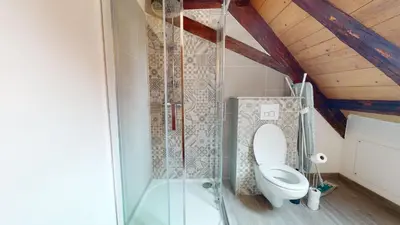 Salle de bains dans l'établissement Les Appartements Manala - Turckheim