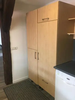 Cuisine ou kitchenette dans l'établissement Le gite 5 - Le Château du Landsberg